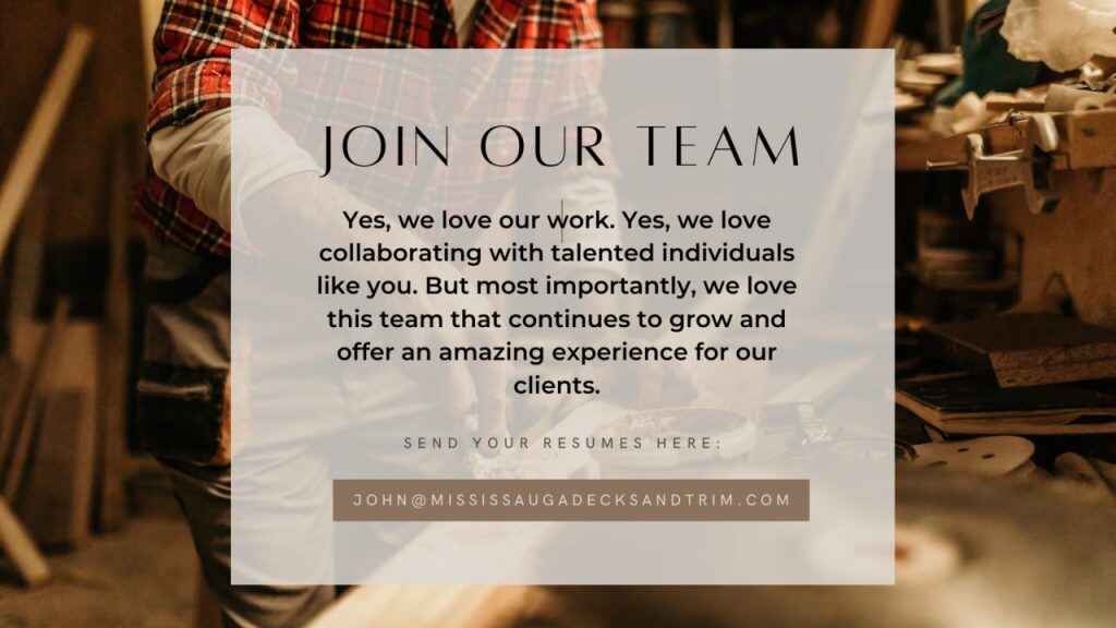 Contact us - Join our Team